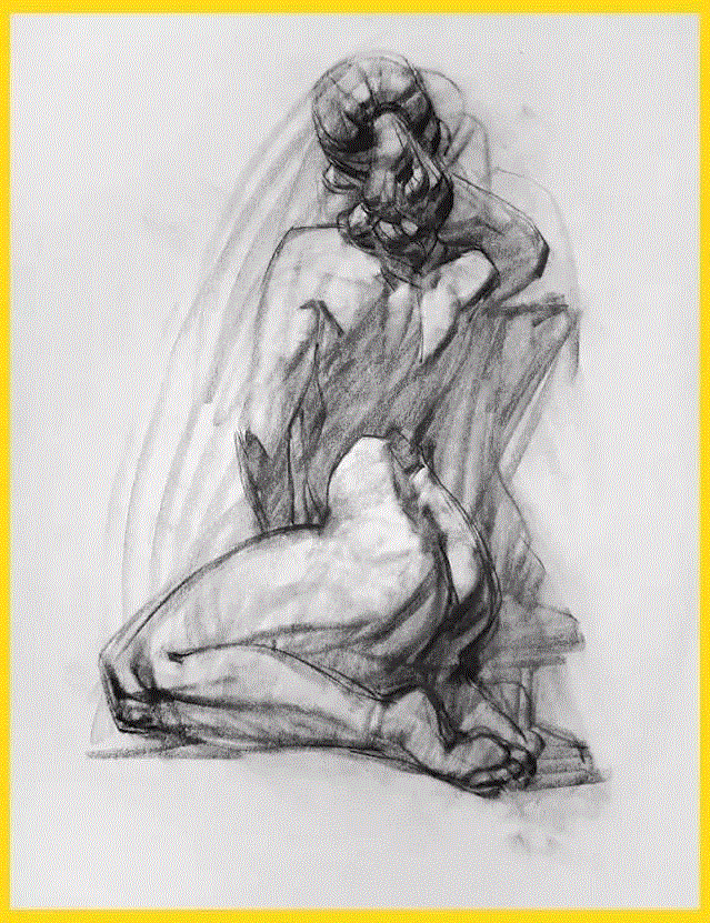 大师笔下的人体动态速写,人体,动态,上方,加拿大,插画师,蒙特利尔,BioWare,生化奇兵,BenLo,创造性