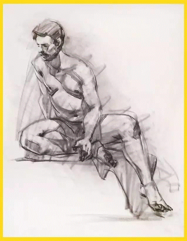 大师笔下的人体动态速写,人体,动态,上方,加拿大,插画师,蒙特利尔,BioWare,生化奇兵,BenLo,创造性