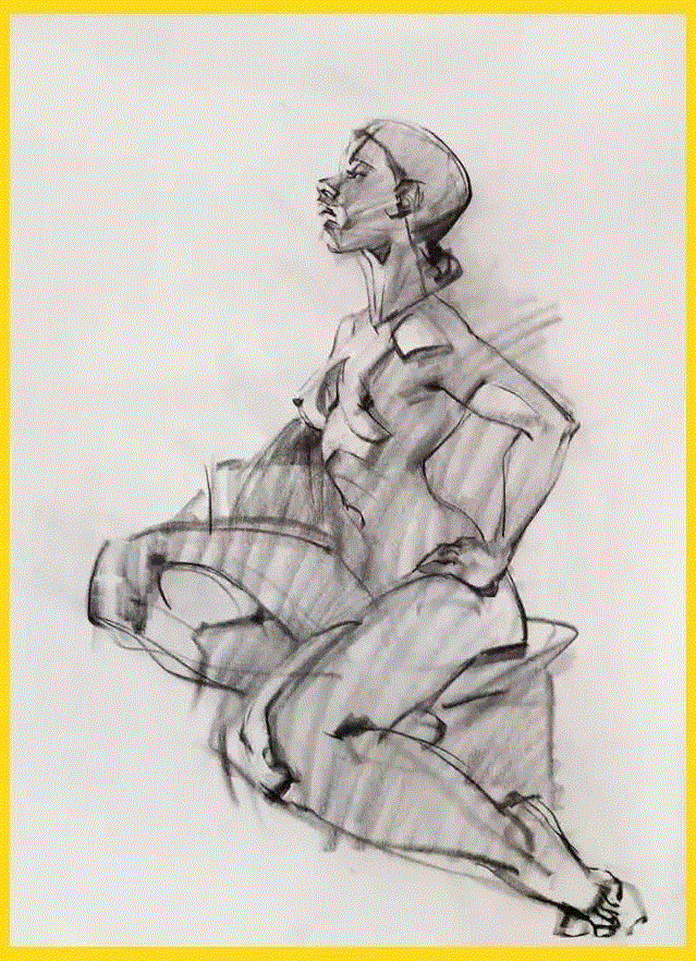 大师笔下的人体动态速写,人体,动态,上方,加拿大,插画师,蒙特利尔,BioWare,生化奇兵,BenLo,创造性
