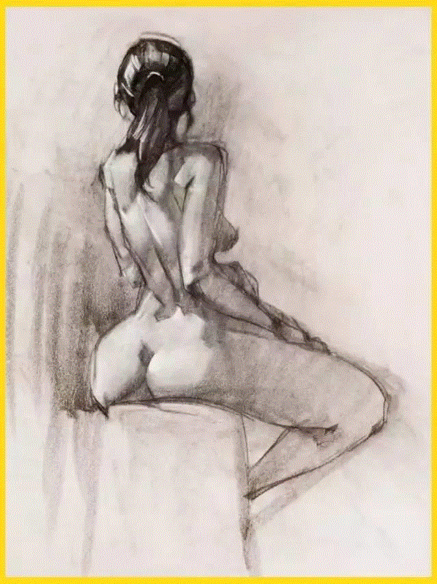 大师笔下的人体动态速写,人体,动态,上方,加拿大,插画师,蒙特利尔,BioWare,生化奇兵,BenLo,创造性