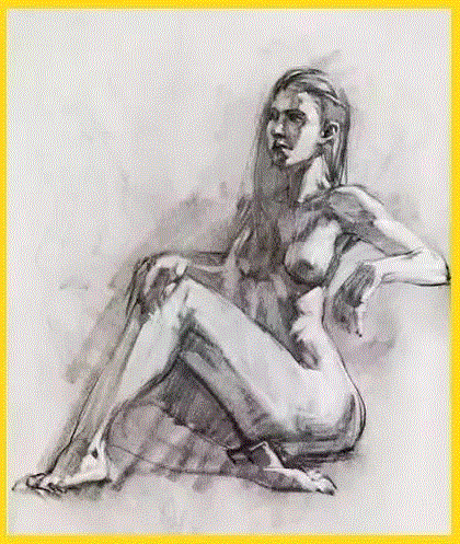 大师笔下的人体动态速写,人体,动态,上方,加拿大,插画师,蒙特利尔,BioWare,生化奇兵,BenLo,创造性