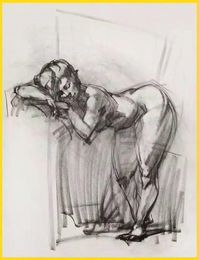 大师笔下的人体动态速写,人体,动态,上方,加拿大,插画师,蒙特利尔,BioWare,生化奇兵,BenLo,创造性