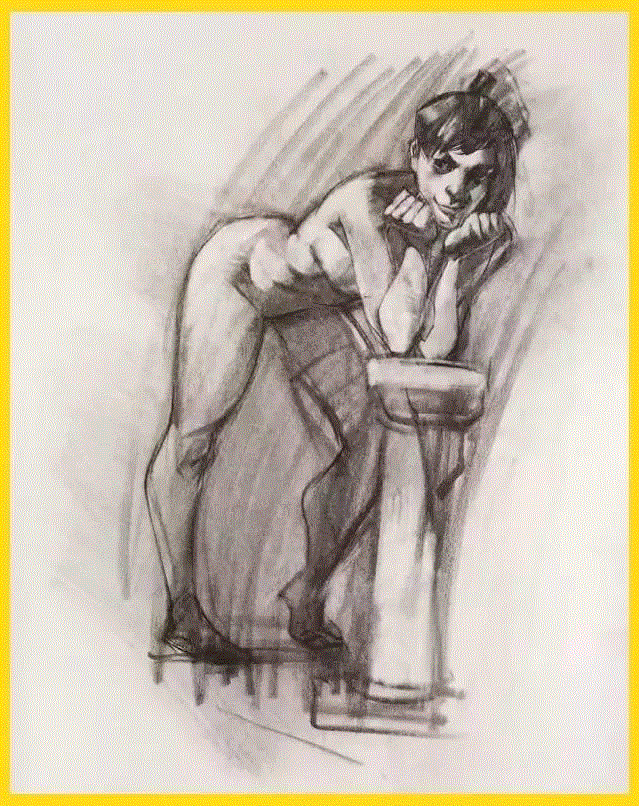 大师笔下的人体动态速写,人体,动态,上方,加拿大,插画师,蒙特利尔,BioWare,生化奇兵,BenLo,创造性