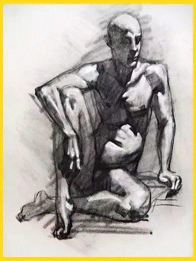 大师笔下的人体动态速写,人体,动态,上方,加拿大,插画师,蒙特利尔,BioWare,生化奇兵,BenLo,创造性