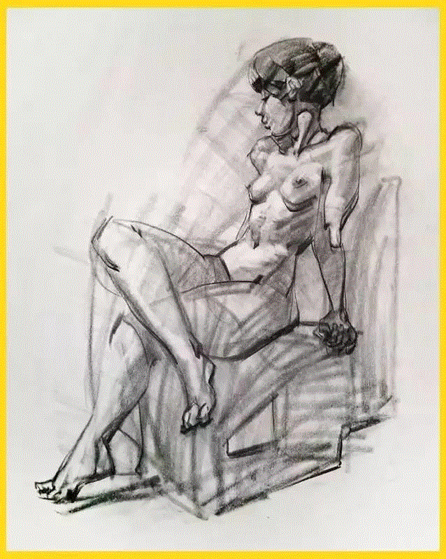 大师笔下的人体动态速写,人体,动态,上方,加拿大,插画师,蒙特利尔,BioWare,生化奇兵,BenLo,创造性