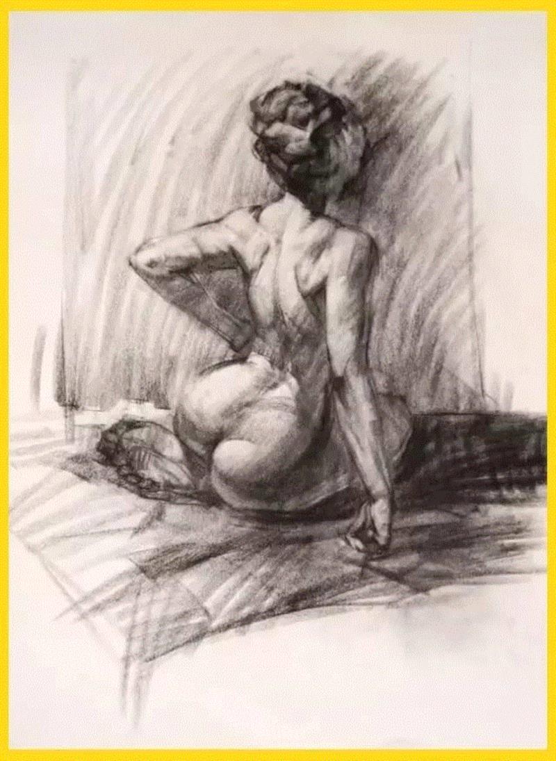 大师笔下的人体动态速写,人体,动态,上方,加拿大,插画师,蒙特利尔,BioWare,生化奇兵,BenLo,创造性