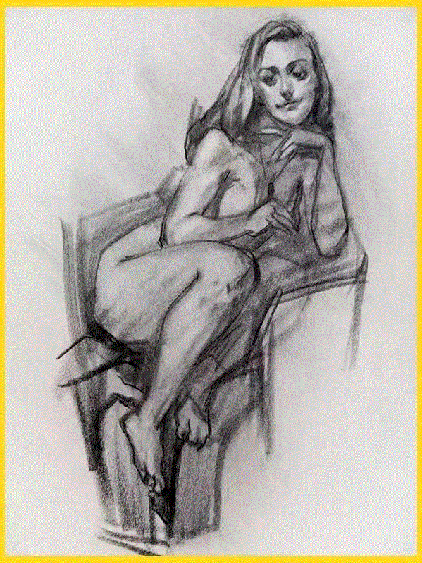 大师笔下的人体动态速写,人体,动态,上方,加拿大,插画师,蒙特利尔,BioWare,生化奇兵,BenLo,创造性