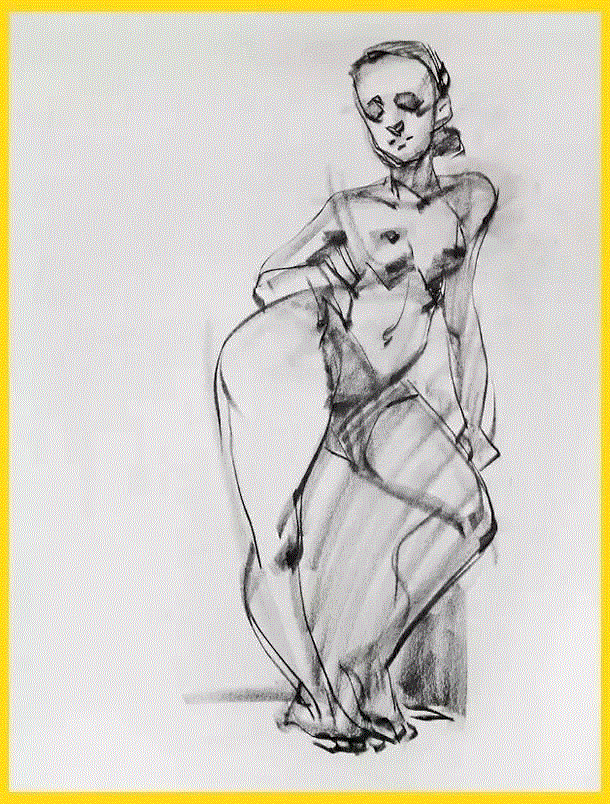 大师笔下的人体动态速写,人体,动态,上方,加拿大,插画师,蒙特利尔,BioWare,生化奇兵,BenLo,创造性