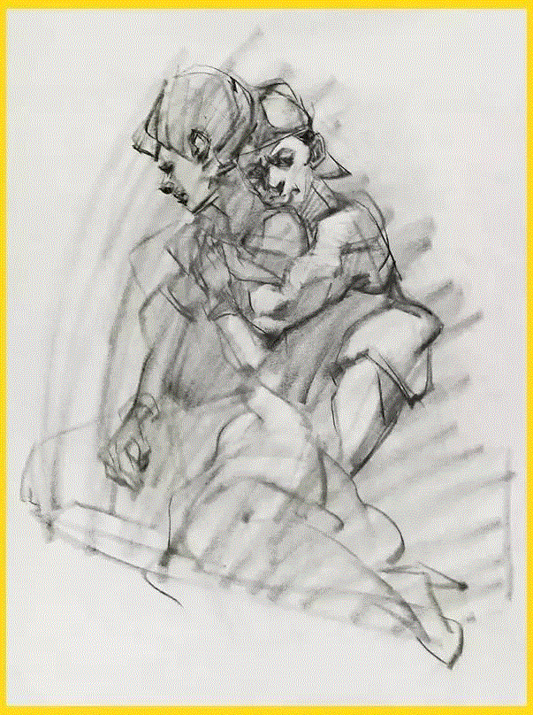 大师笔下的人体动态速写,人体,动态,上方,加拿大,插画师,蒙特利尔,BioWare,生化奇兵,BenLo,创造性