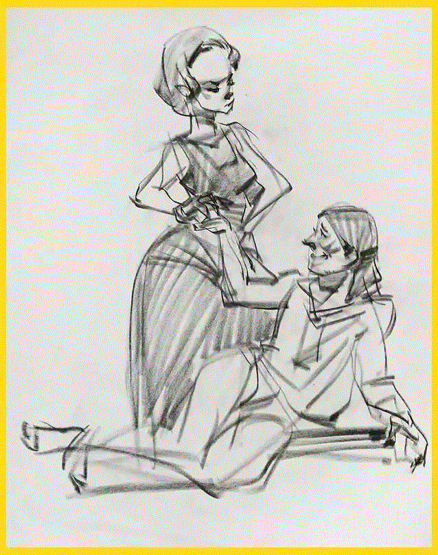 大师笔下的人体动态速写,人体,动态,上方,加拿大,插画师,蒙特利尔,BioWare,生化奇兵,BenLo,创造性
