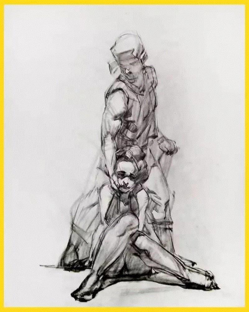 大师笔下的人体动态速写,人体,动态,上方,加拿大,插画师,蒙特利尔,BioWare,生化奇兵,BenLo,创造性