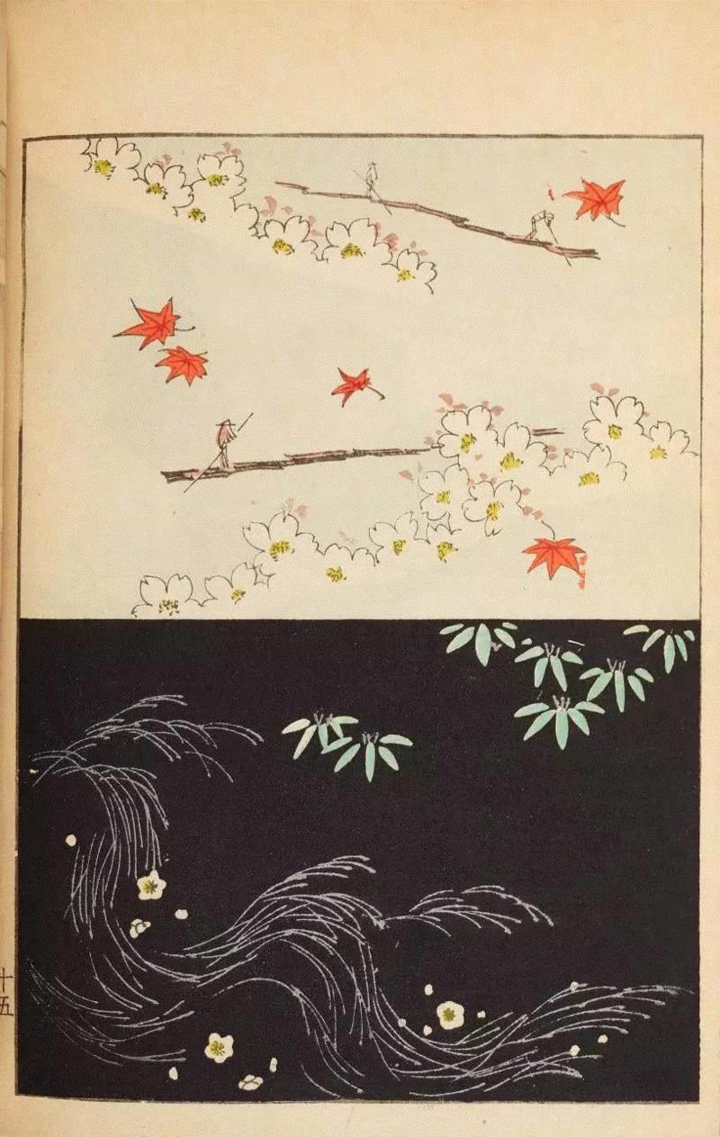 100多年前的日本设计杂志竟然可以美成这样,日本,当今,上方,美術海,设计师,画师,Korin,Furuya,扉页,小编