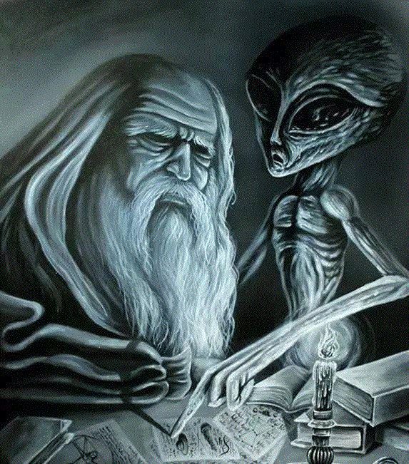 这位世人皆知的艺术家，竟在五百年前和外星人有过一腿？！,外星人,达芬奇,手稿,专家们,外星,镜像,生物,秘密,小志,山洞