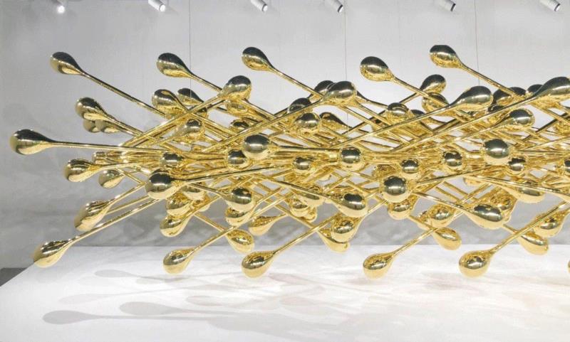 水平花园 Horizonal Garden | Brass | 160 (h)