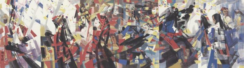 “水墨40年”参展作品 | 1990-1999 (贰),水墨,纸本,田黎明,刘进安,策展人,王孟奇,贾浩义,周京新,Chapter,石齐
