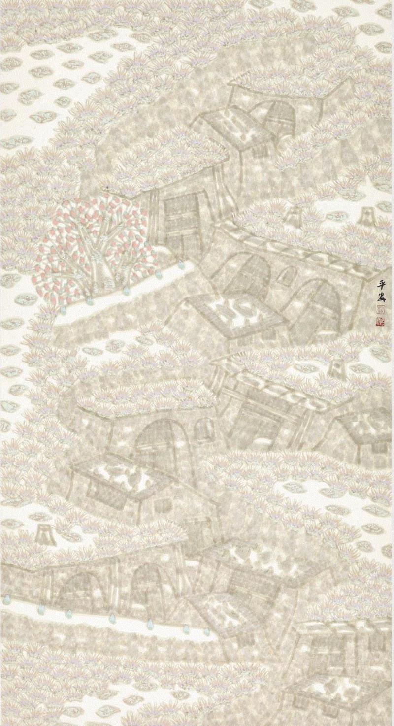 “水墨40年”参展作品 | 1990-1999 (贰),水墨,纸本,田黎明,刘进安,策展人,王孟奇,贾浩义,周京新,Chapter,石齐