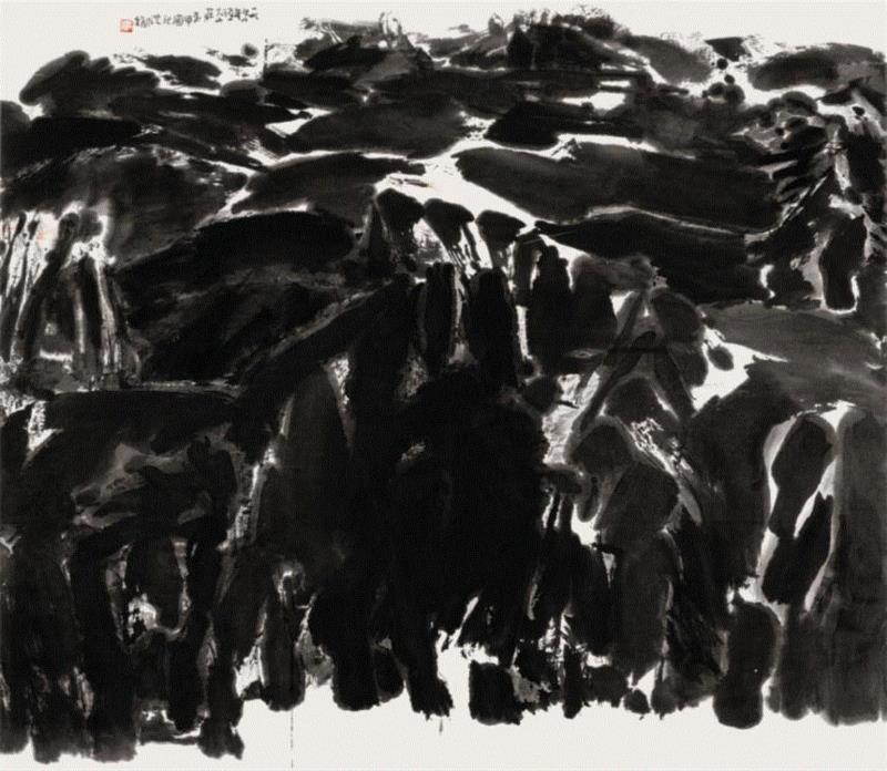 “水墨40年”参展作品 | 1990-1999 (贰),水墨,纸本,田黎明,刘进安,策展人,王孟奇,贾浩义,周京新,Chapter,石齐