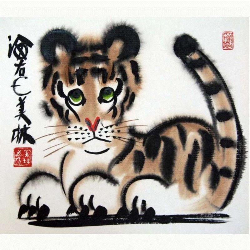 著名画家韩美林生肖作品,韩美林,生肖,上方,山东,天才,绘画,书法,雕塑,陶瓷,造诣