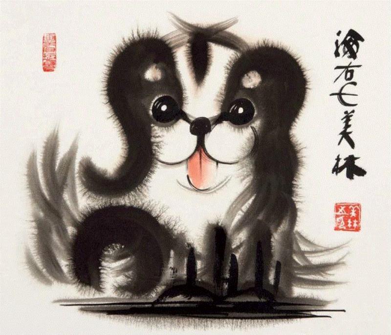 著名画家韩美林生肖作品,韩美林,生肖,上方,山东,天才,绘画,书法,雕塑,陶瓷,造诣