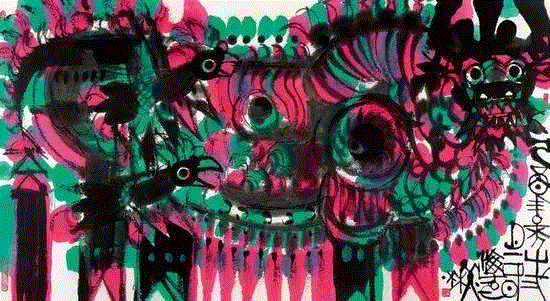 著名画家韩美林生肖作品,韩美林,生肖,上方,山东,天才,绘画,书法,雕塑,陶瓷,造诣