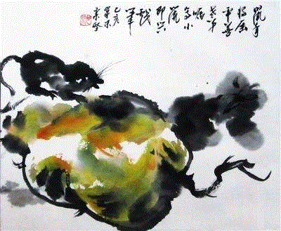 著名画家韩美林生肖作品,韩美林,生肖,上方,山东,天才,绘画,书法,雕塑,陶瓷,造诣