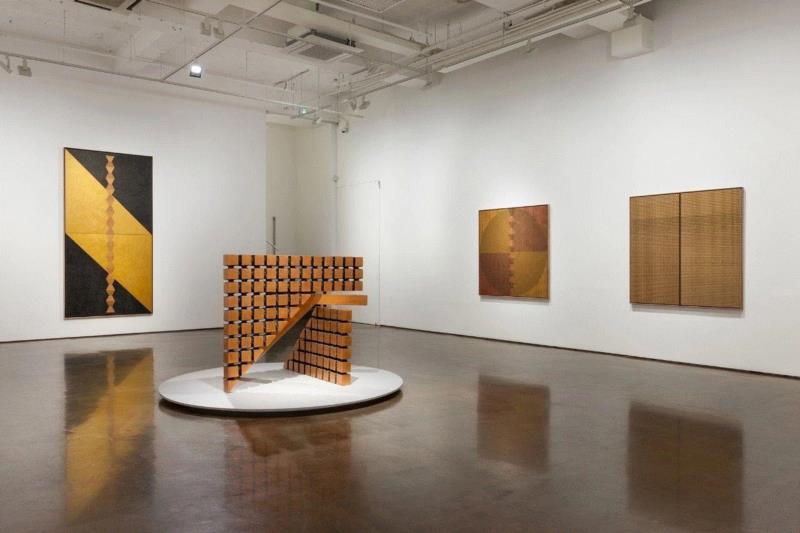 Installation view of Stranger Holding Two Win