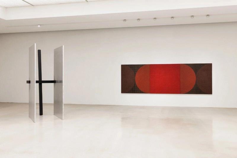 Installation view of Stranger Holding Two Win