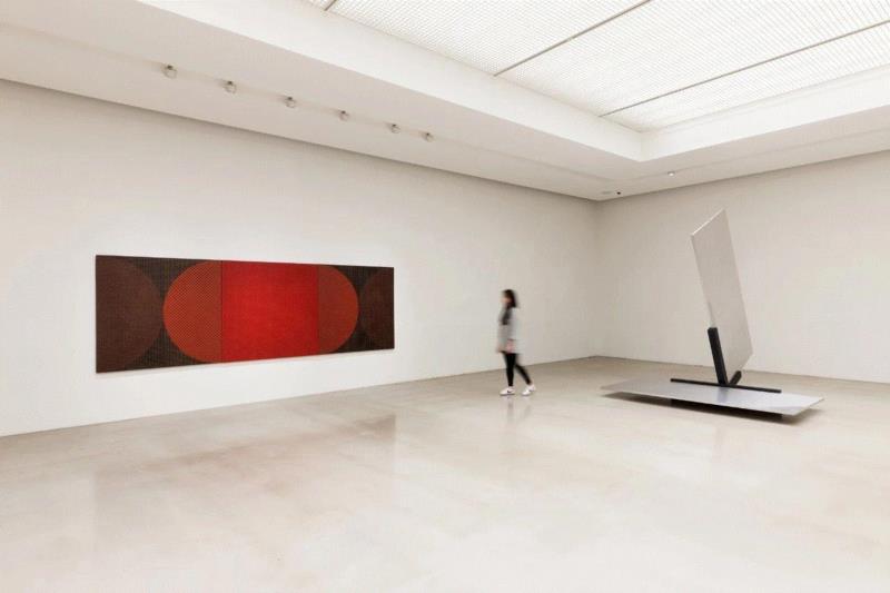 Installation view of Stranger Holding Two Win