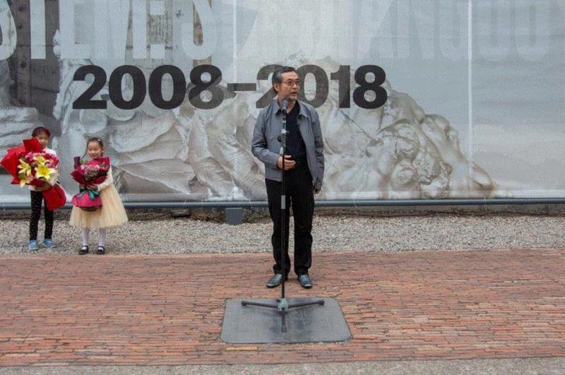 【园区空间】[ OCAT深圳馆 | 开幕回顾 ] “体系”：隋建国 2008-2018,隋建国,深圳馆,策展人,OCAT,雕塑,崔灿灿,展间,双年展,理论,阶段性