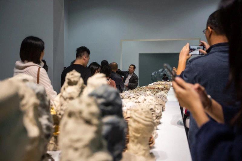 【园区空间】[ OCAT深圳馆 | 开幕回顾 ] “体系”：隋建国 2008-2018,隋建国,深圳馆,策展人,OCAT,雕塑,崔灿灿,展间,双年展,理论,阶段性