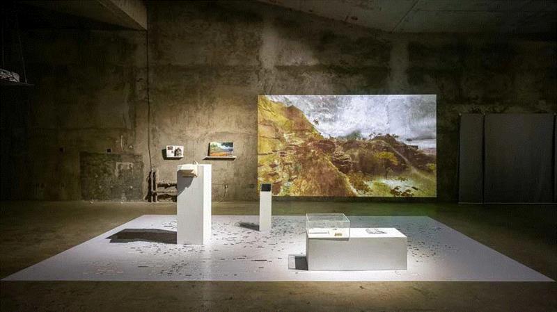 穿越红海_七木空间_拔掉楔子_展览现场_2019,穿越红海,红海,普桑,地点,尼古拉,Sea,胡若望,广隶,法国,地理,广州