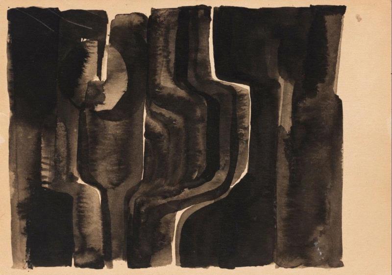 Maryn Varbanov 万曼MV 1, 1978Ink on paper 