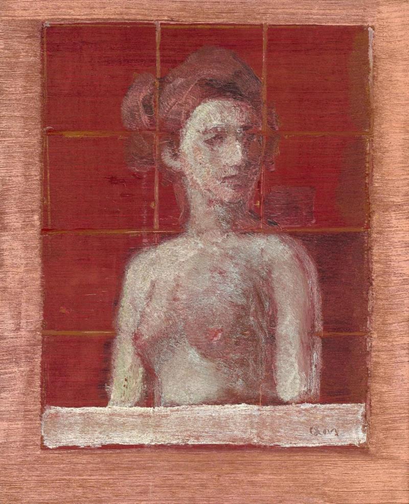 国家美术·封面丨罗荃木——喧嚣与静默,罗荃木,封面,油画,工作室,记忆,标本,藏品,版画,画室,材料