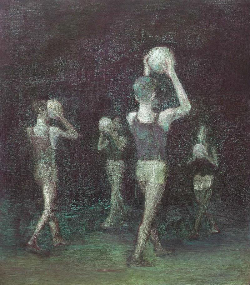 国家美术·封面丨罗荃木——喧嚣与静默,罗荃木,封面,油画,工作室,记忆,标本,藏品,版画,画室,材料