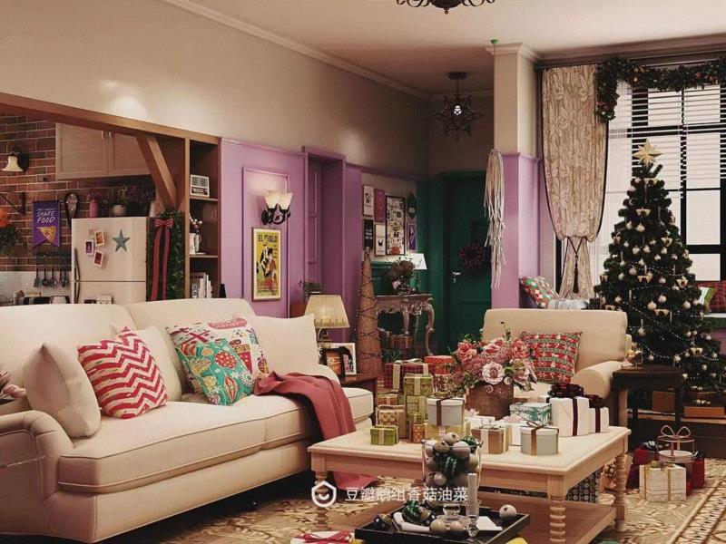 我自己动手做出了《老友记》里的公寓!,老友记,公寓,厨房,客厅,莫妮卡,颜色,楼主,豆瓣,效果图,剧照