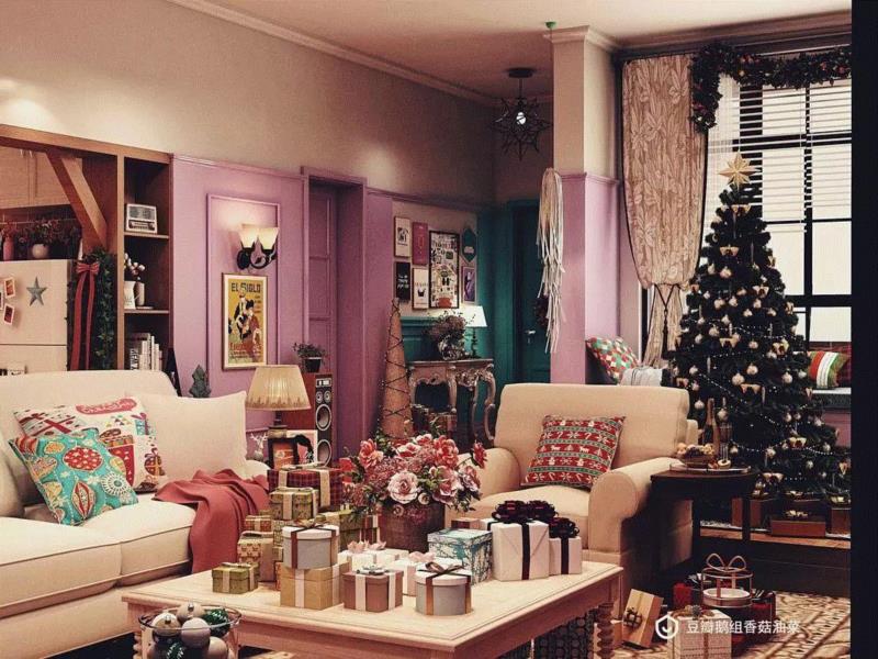 我自己动手做出了《老友记》里的公寓!,老友记,公寓,厨房,客厅,莫妮卡,颜色,楼主,豆瓣,效果图,剧照