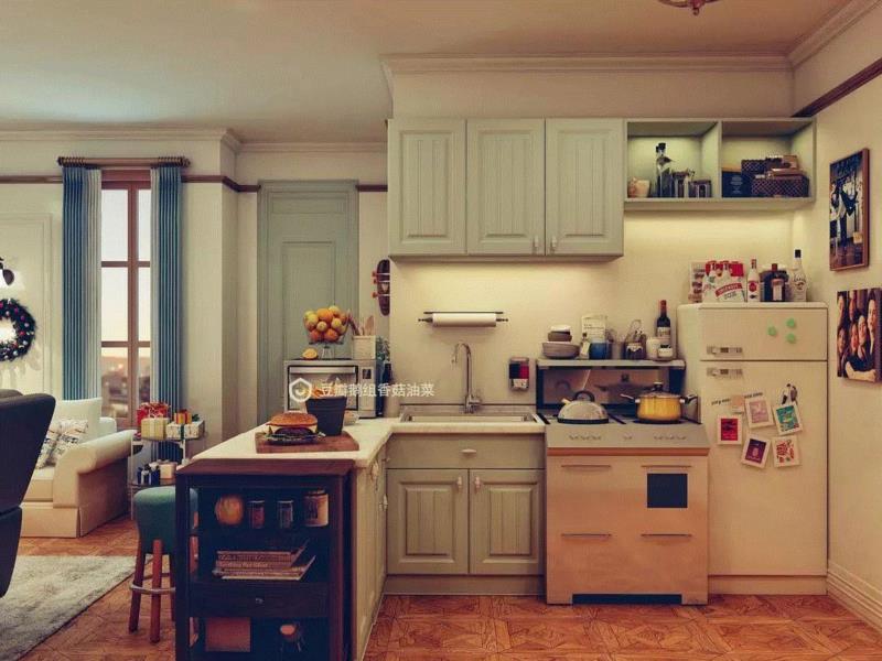 我自己动手做出了《老友记》里的公寓!,老友记,公寓,厨房,客厅,莫妮卡,颜色,楼主,豆瓣,效果图,剧照