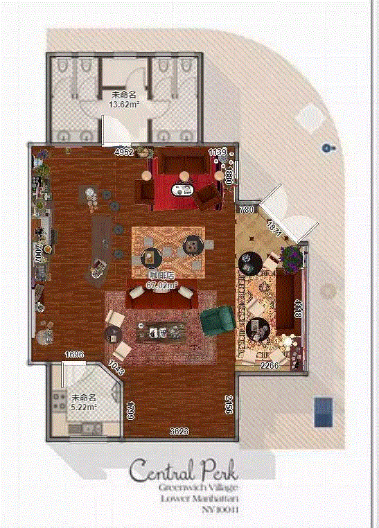 我自己动手做出了《老友记》里的公寓!,老友记,公寓,厨房,客厅,莫妮卡,颜色,楼主,豆瓣,效果图,剧照