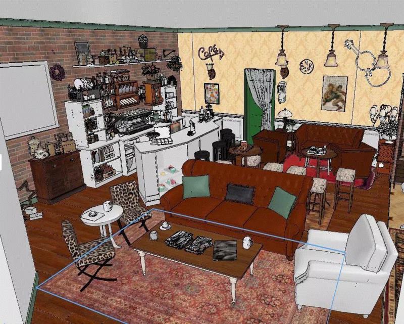 我自己动手做出了《老友记》里的公寓!,老友记,公寓,厨房,客厅,莫妮卡,颜色,楼主,豆瓣,效果图,剧照