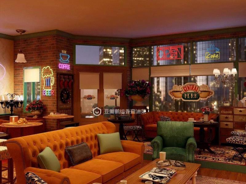 我自己动手做出了《老友记》里的公寓!,老友记,公寓,厨房,客厅,莫妮卡,颜色,楼主,豆瓣,效果图,剧照