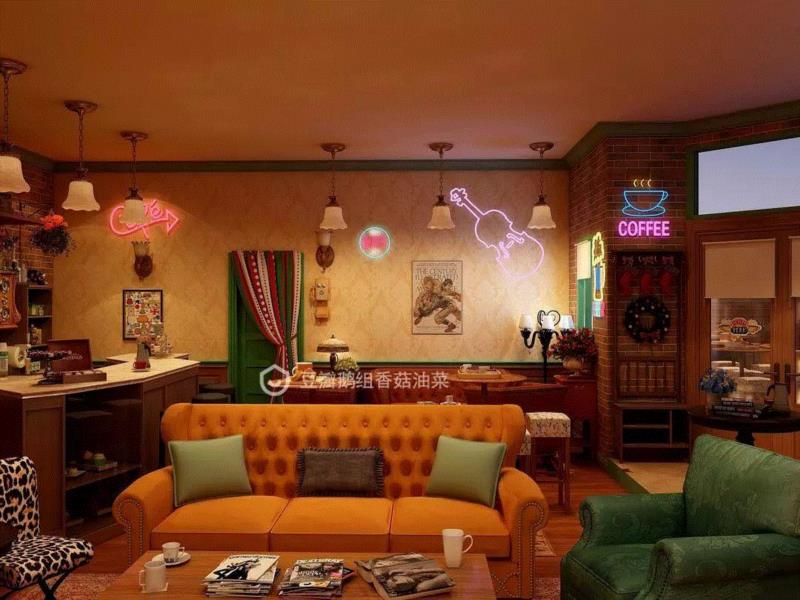 我自己动手做出了《老友记》里的公寓!,老友记,公寓,厨房,客厅,莫妮卡,颜色,楼主,豆瓣,效果图,剧照