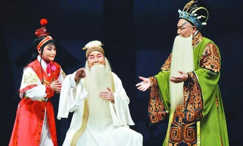 豫剧《程婴救孤》剧照,改革开放40年中国戏曲揽胜：创造戏曲艺术新繁荣,戏曲,京剧,现代戏,人物,历史剧,豫剧,喜剧,川剧,评剧,淮剧