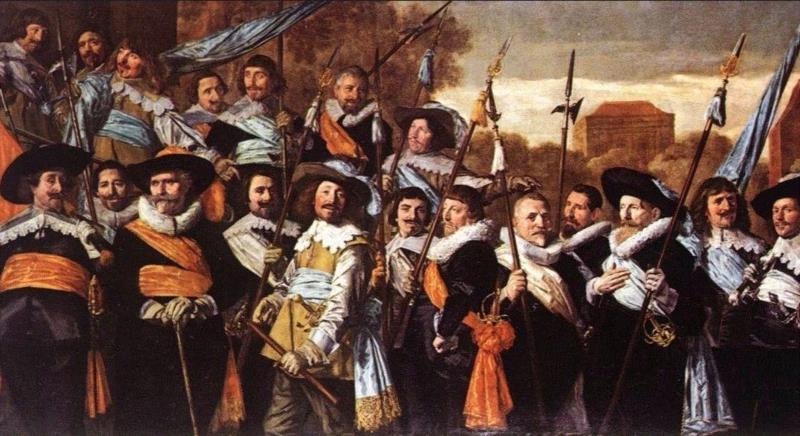 Officers And Sergeants Of The St. Hadrian Civic Gu