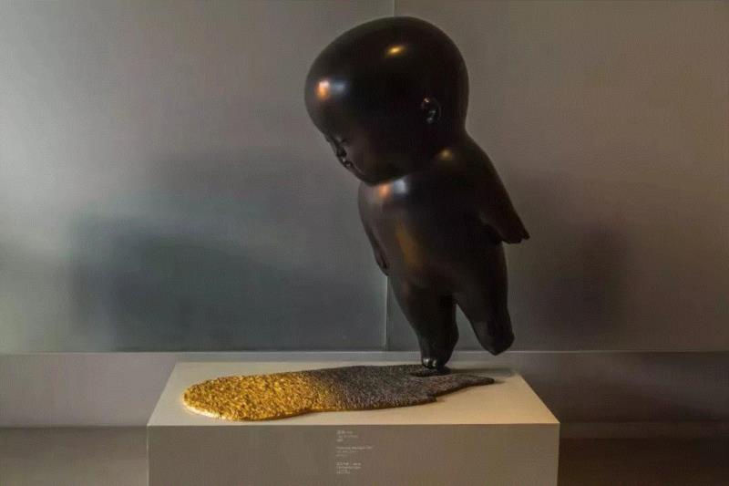 古往今来-李真个展 | 专访艺术家李真,李真,震旦博物馆,雕塑,佛教,佛像,虚空,博物馆,弃物,高古,现场图
