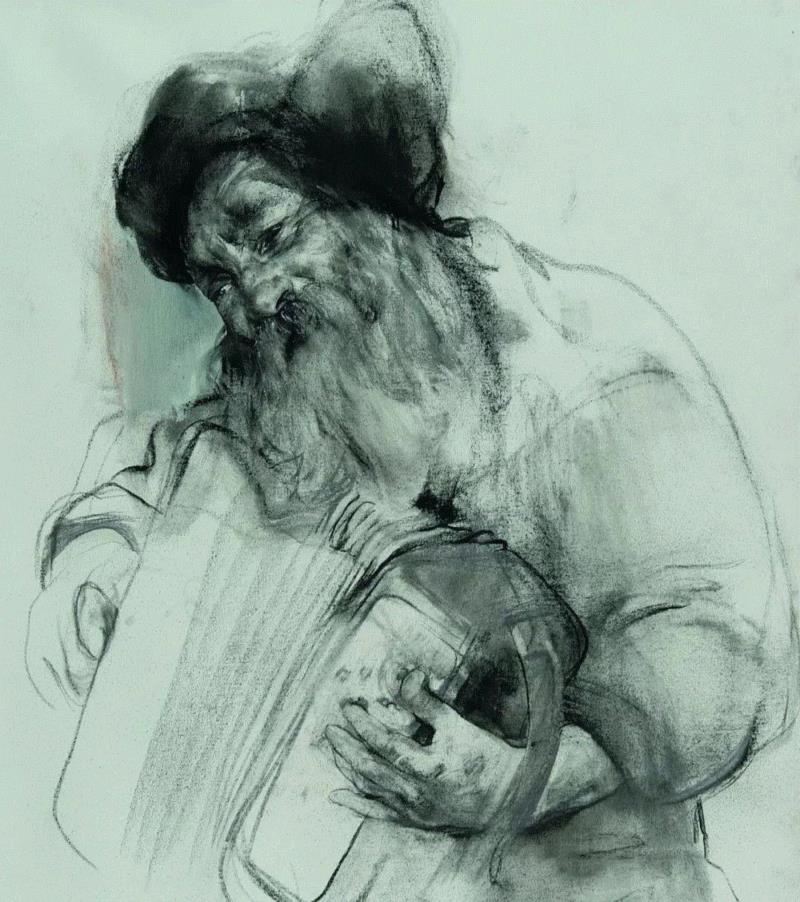 布洛欣高清素描分享,布洛欣,素描,尼古拉,肖像,上方,列宾美院绘画系教授俄罗斯艺术家联盟成员俄罗斯美术家协会,ASOPA,PSA,德米特里耶维奇,俄语