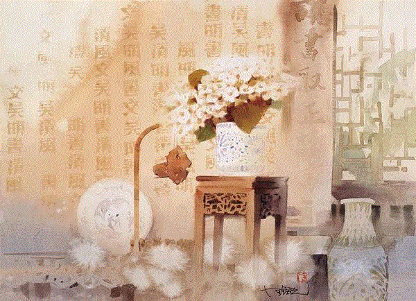 古吴风韵 汪钰元 38x54cm&nbsp;,中国百年水彩精品,水彩,静物,人体,雨后,香港,晨光,西湖,梁文亮,范保文,初春
