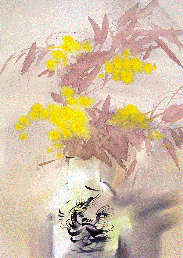静物 王涌 73x55cm&nbsp;,中国百年水彩精品,水彩,静物,人体,雨后,香港,晨光,西湖,梁文亮,范保文,初春