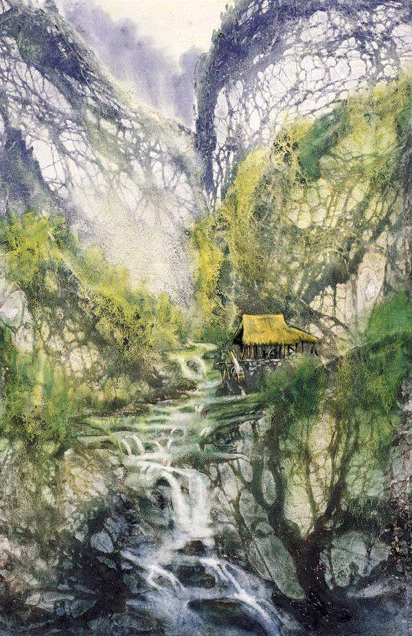 香纸沟磨坊 林发荣 78x51cm&nbsp;,中国百年水彩精品,水彩,静物,人体,雨后,香港,晨光,西湖,梁文亮,范保文,初春