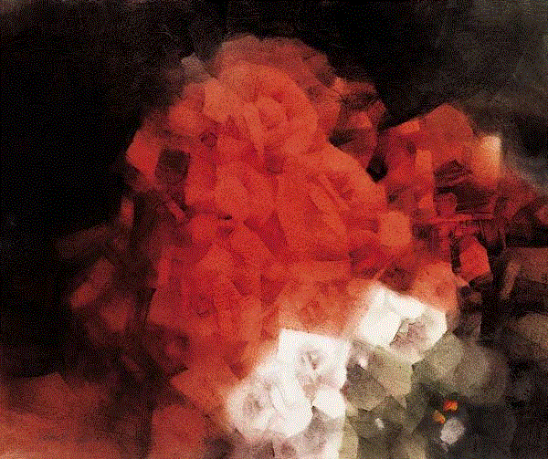 红玫瑰 陈培荣 54x66cm&nbsp;,中国百年水彩精品,水彩,静物,人体,雨后,香港,晨光,西湖,梁文亮,范保文,初春