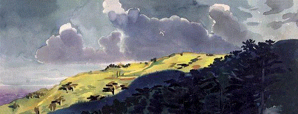 李有行 风景 1930 23x62cm&nbsp;,中国百年水彩精品,水彩,静物,人体,雨后,香港,晨光,西湖,梁文亮,范保文,初春